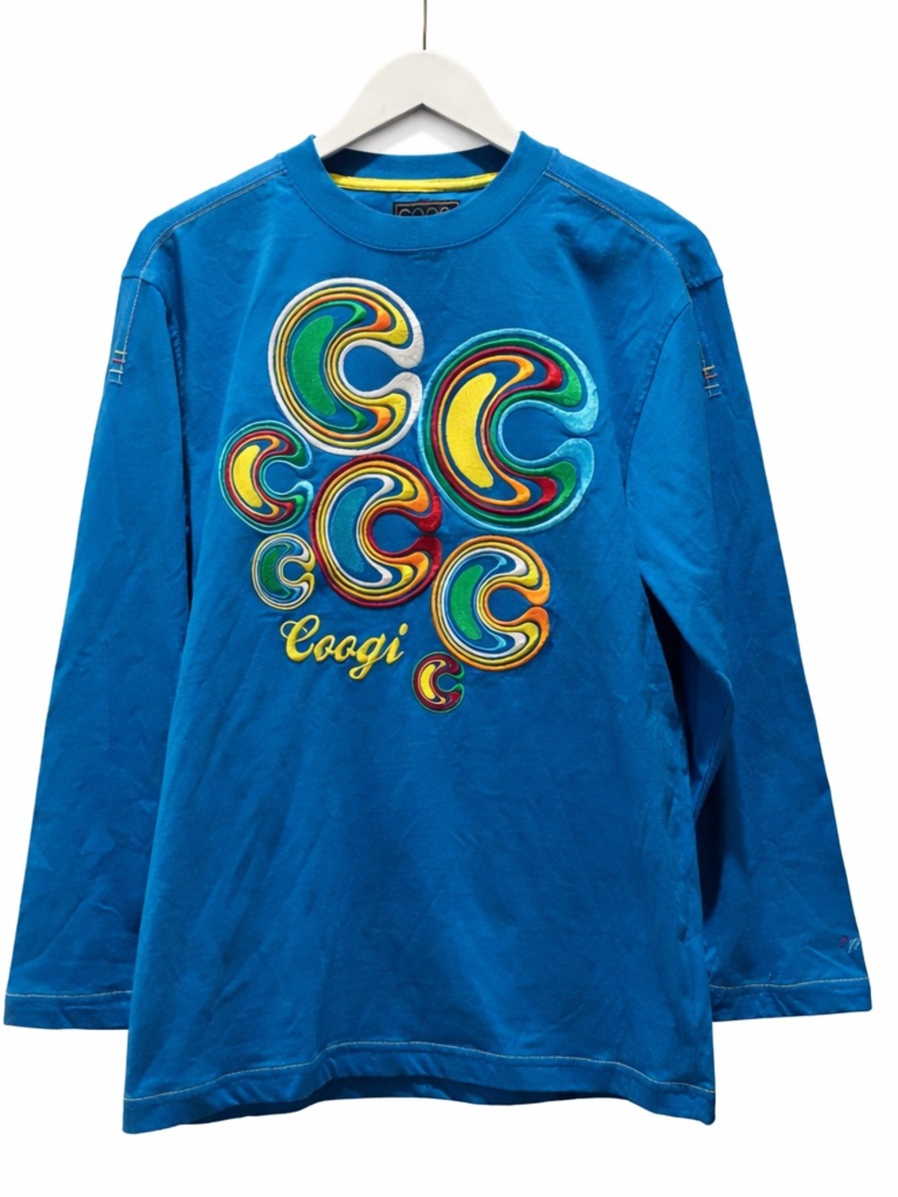 🔥 Coogi Y2K Embroidered Long Sleeve Shirt – Large (L) – NWT NEW 🔥